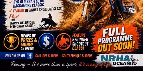 NRHA Oceania Queensland State Show