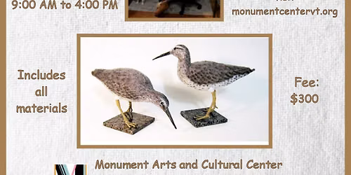 Needle Felted Bird Sculptures Workshop