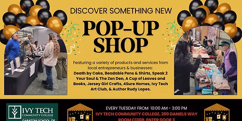 Pop-Up Shop - Ivy Tech Community College Bloomington