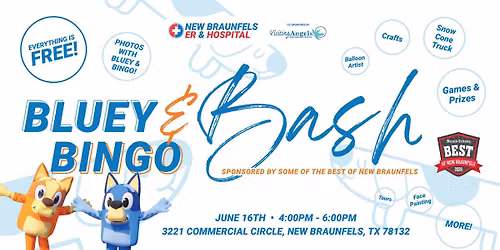 \ud83d\udc99\ud83d\udc3e Bluey & Bingo Bash - FREE Family Event