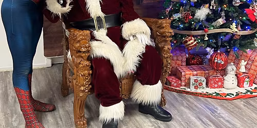 3rd annual Kids crafting with Santa