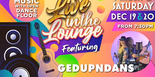 GEDUPNDANS live at Bay Soldiers December 19 & 20 