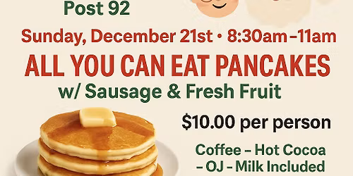 All You Can Eat Pancake Breakfast
