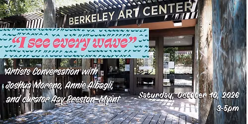 Artists Conversation with Joshua Moreno, Annie Albagli, & Aay Preston-Myint