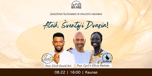 \u0160lovinimo ir maldos vakaras | x JUST WORSHIP INTERNATIONAL