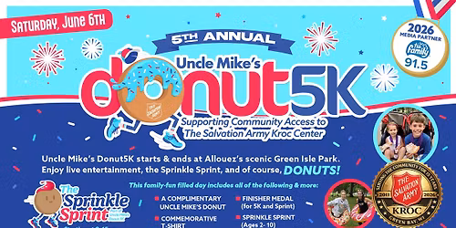 Donut 5K Sponsored by Uncle Mike's