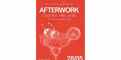 AFTERWORK COCKTAIL - VINS - DJ SET