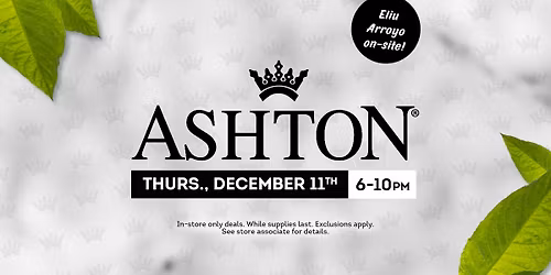 Ashton Event!