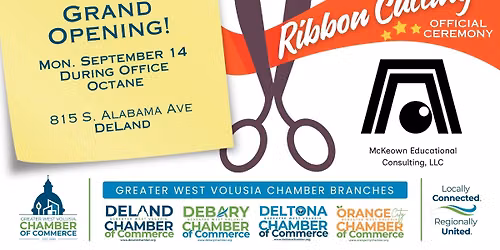 Ribbon Cutting | Grand Opening for McKeown Educational Consulting LLC