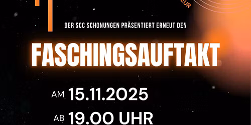 Faschingsauftakt mit den Frankenr\u00e4ubern