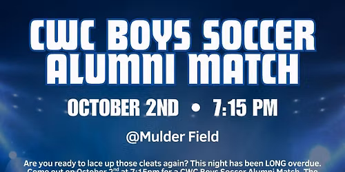 Alumni Soccer Match