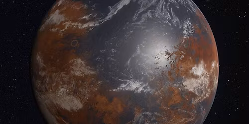 Mennesket p\u00e5 Mars v\/Finn Willadsen, cand.polyt.