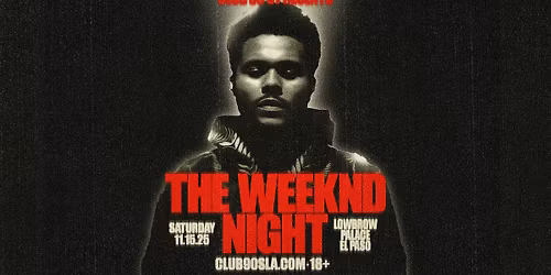 The Weekend Night - Lowbrow Palace