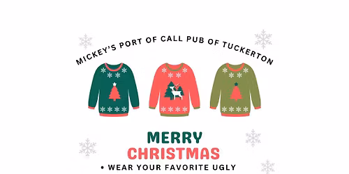Ugly Christmas Sweater Party!