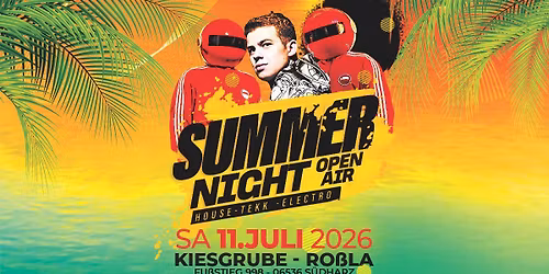 SUMMER NIGHT OPEN-AIR 2026 - KIESGRUBE RO\u00dfLA 