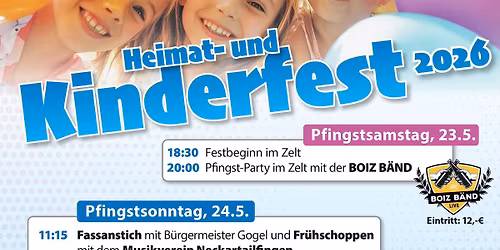 BOIZ B\u00c4ND live - Heimat- und Kinderfest Neckartailfingen