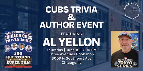 Cubs Trivia Night with Author Al Yellon!