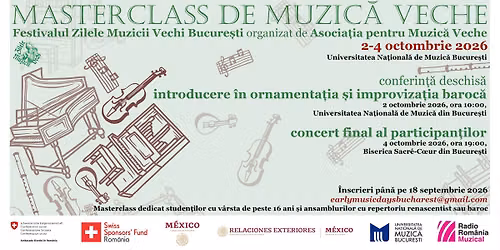 Masterclass de Muzica Veche \u2013 ZMVB 2026
