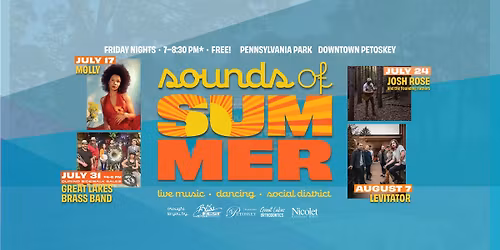 Sounds of Summer Series in Downtown Petoskey