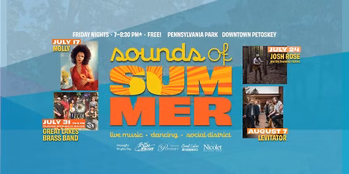 Sounds of Summer Series in Downtown Petoskey