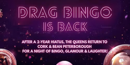 Drag Bingo at Cork and Bean Peterborough: The Madonna Edition