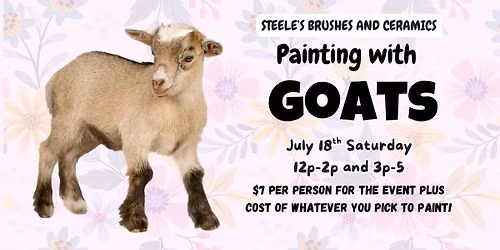 Painting with Goats