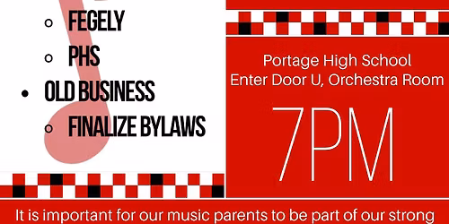 Music Booster Meeting