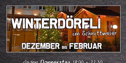 Er\u00f6ffnung Winterd\u00f6rfli im Schnittweier