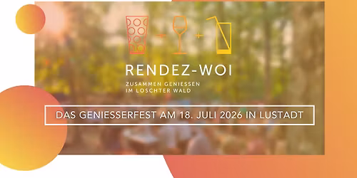 Rendez-Woi | Das Genie\u00dferfest 2026