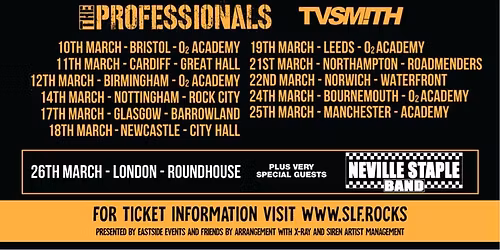 Stiff Little Fingers Leeds Tickets