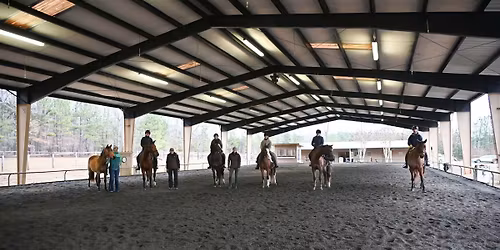 Horsemanship practice day with Susan Hopkins and Elizabeth Roten