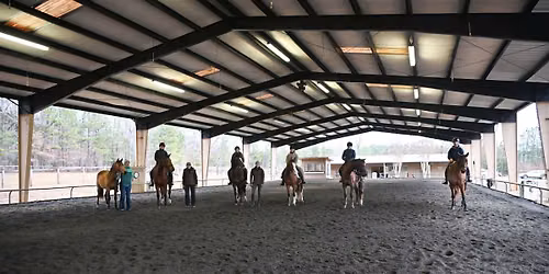 Horsemanship practice day with Susan Hopkins and Elizabeth Roten