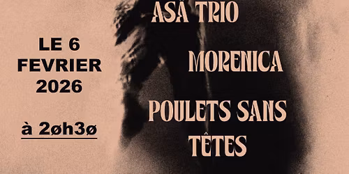 Triple concert : lancement du collectif Tardigrade !