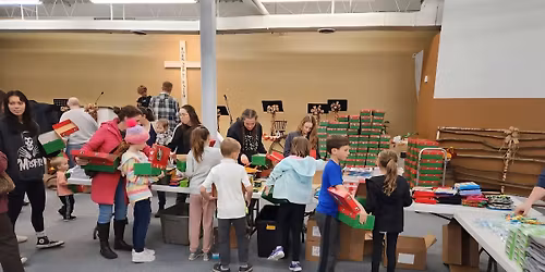 Operation Christmas Child Shoebox Packing Party