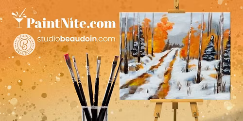 Paint Nite: Autumn Rustic Road