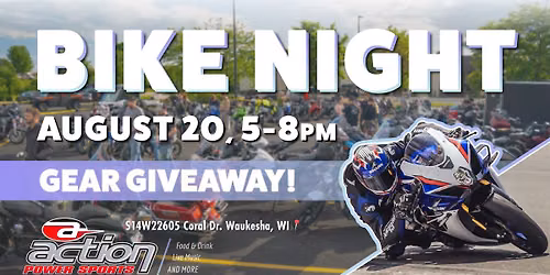 Action Power Sports \u2014 Bike Night | GEAR GIVEAWAY