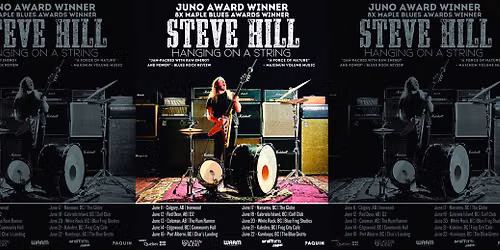 STEVE HILL - LIVE @ D2 BAR & STAGE JUNE 12 *DON'T MISS!* — 5008 48 St, Red Deer, AB T4N 5K4, Canada