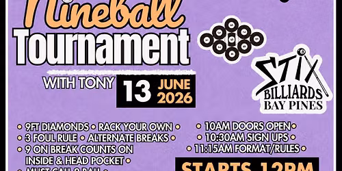 NineBall Tournament with Tony