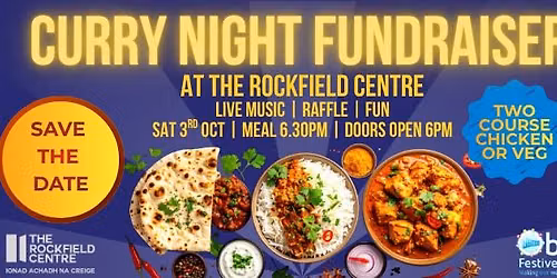 Curry Night Fundraiser at The Rockfield Centre