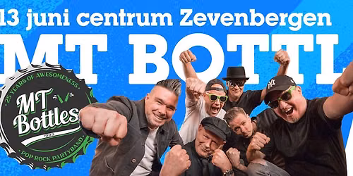 "MT Bottles" - liveband + DJ tijdens de ESJ Trio Triathlon Zevenbergen