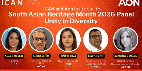 iCAN and Aon: Unity in Diversity - South Asian Heritage Month 2026