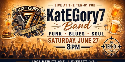 \ud83c\udfb6\ud83d\udd25 KatEGory7 Band LIVE at The Ten-01! \ud83d\udd25\ud83c\udfb6