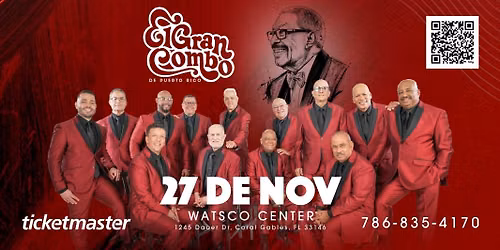 \ud83d\udd25\ud83d\udc83\ud83d\udd7a \u00a1LA UNIVERSIDAD DE LA SALSA EST\u00c1 DE FIESTA! \ud83c\udfb6\u2764\ufe0f EL GRAN COMBO EN EL WATSCO CENTER MIAMI