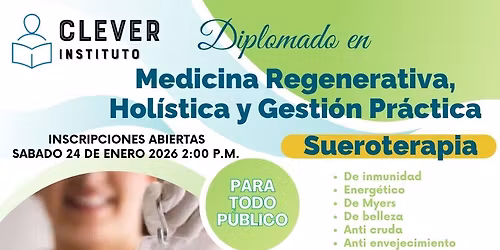 Diplomado en Sueroterapia
