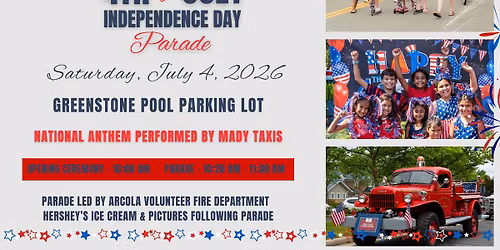 Stone Ridge Annual Fourth of July Parade - Celebrating 250 Years!