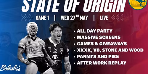2026 State of Origin - Game 1!