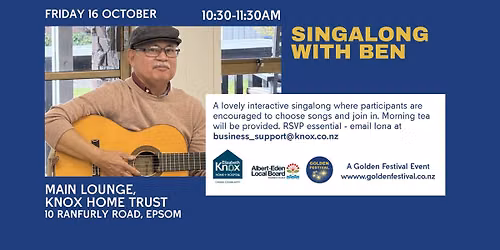 Knox Music Series: Singalong with Ben