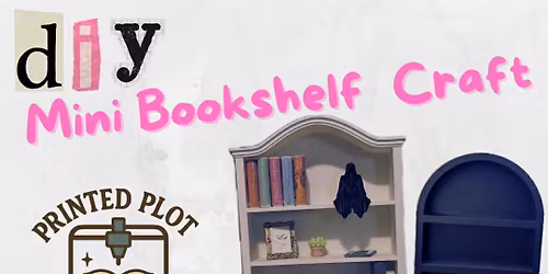 Printed Plot Co. Mini Bookshelf Pop Up! 