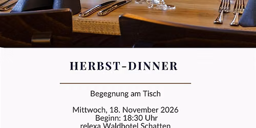 Herbst-Dinner Stuttgart
