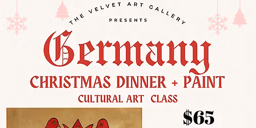 GERMANY Paint and Dinner Class